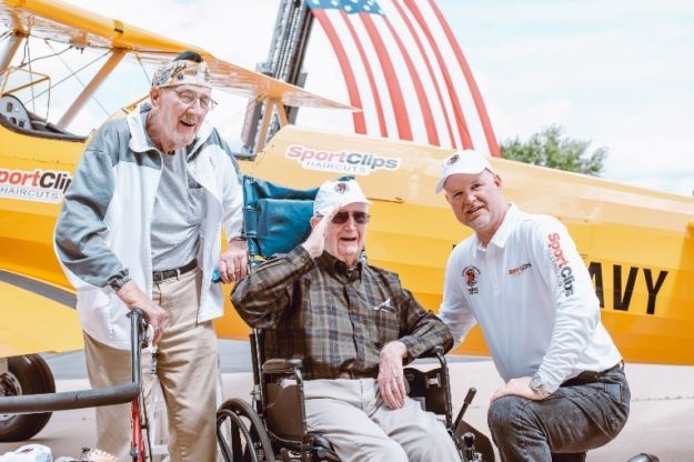 DreamFlights_3 WWII Veterans Honored with 20-Minute Dream Flights